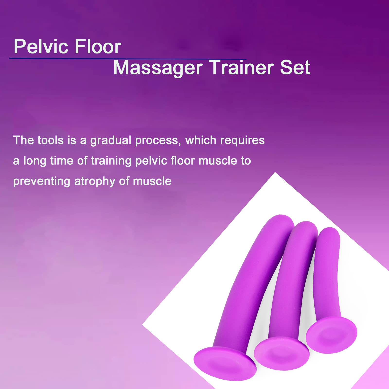 YYGXIAN pelvic dilator medium size supports progressive training and flexibility.