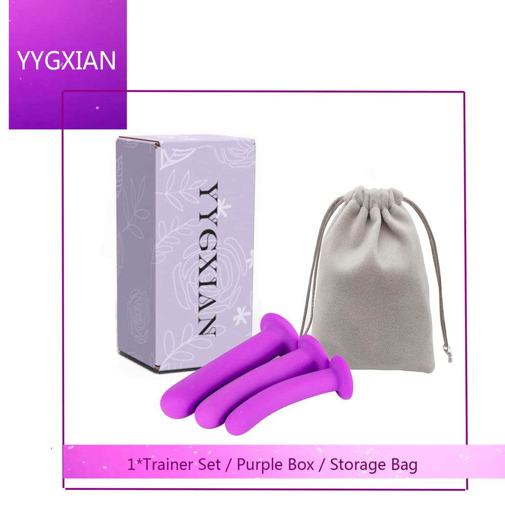 YYGXIAN silicone dilator material for comfortable touch and easy cleaning.