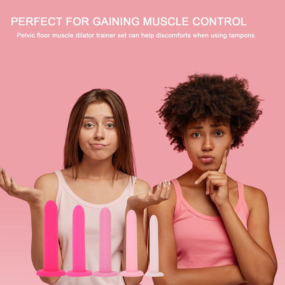 YYGXIAN silicone pelvic floor trainer Step 4 maximum diameter 1.10 in for stronger tone
