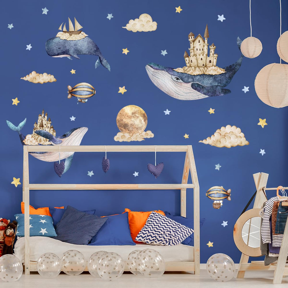 YYLL 77YS four-sheet set covers large wall areas with whimsy
