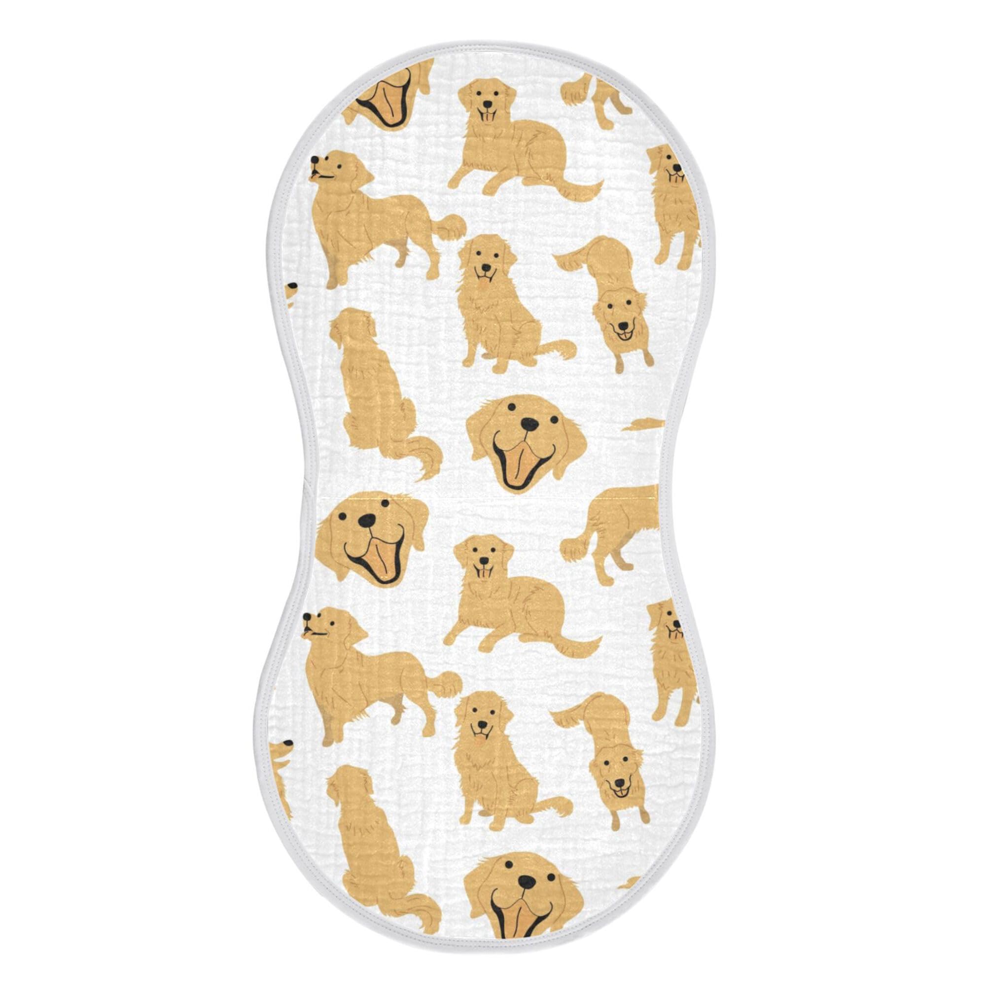 YYZZH burp cloth — soft cotton texture for gentle skin and high absorption.