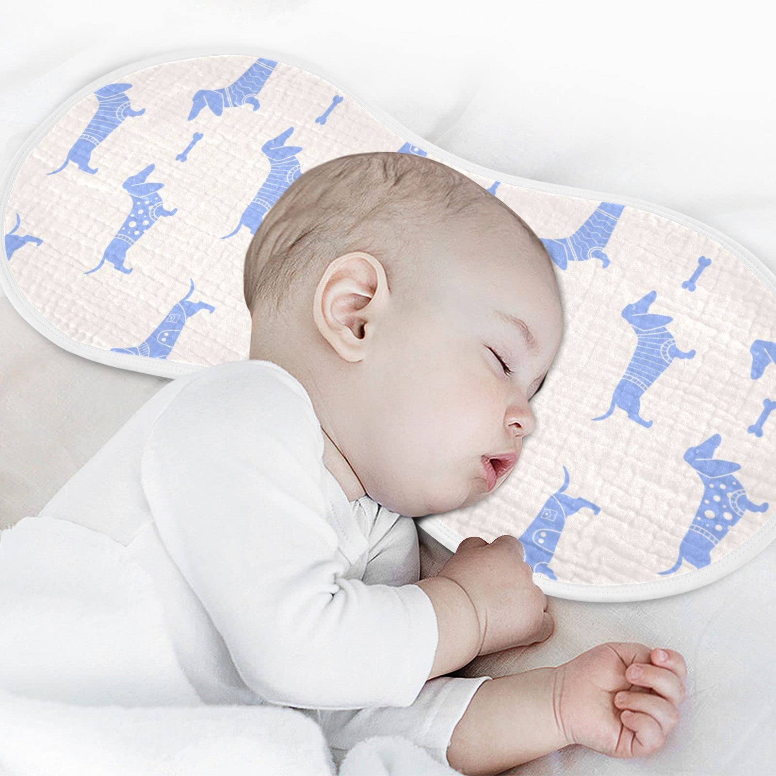 YYZZH 4-layer cotton yarn fabric delivers soft, thick absorbency.