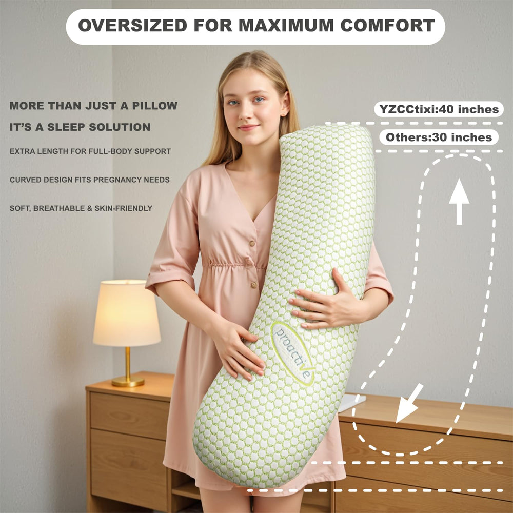 YZCCtixi 40-inch length anchors back and belly for stability.
