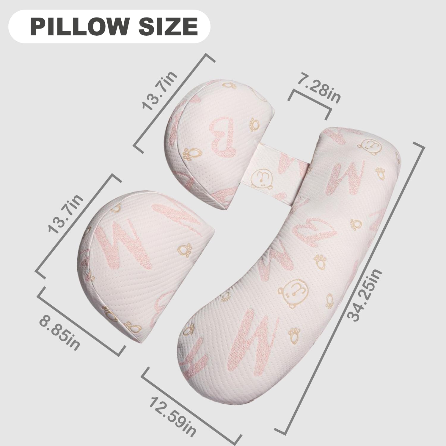 YZCCtixi side-sleeper setup demonstrates back pain relief potential.