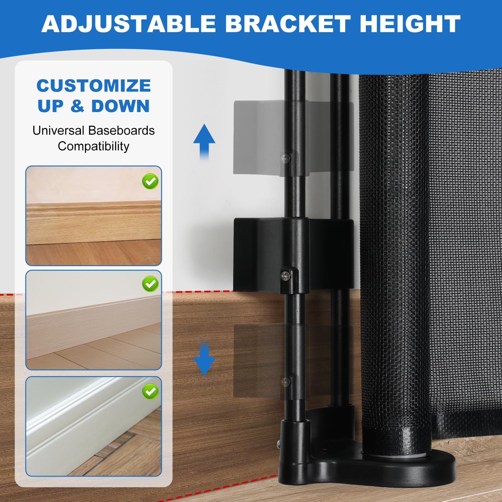 YZHDUXIU double-lock system enables one-handed operation with safety.