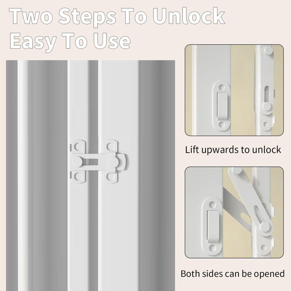 YZHDUXIU tool-free pressure-mounted installation keeps walls intact.