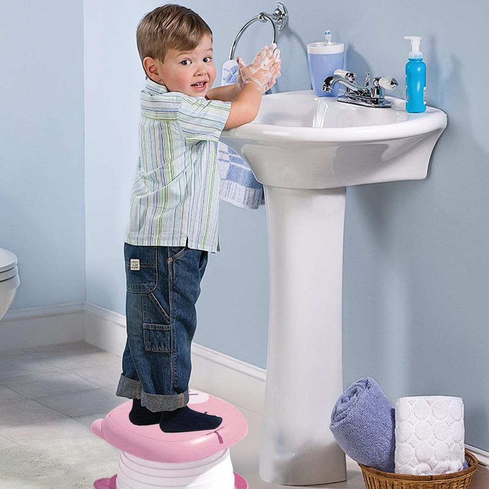 YZNlife travel potty pink color appealing to kids