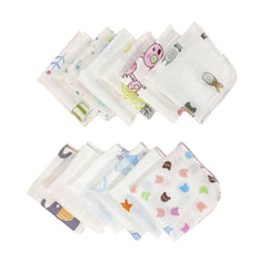 YZYDF baby washcloths with cartoon patterns for gentle cleansing and visual engagement.