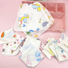 YZYDF double-layer gauze washcloths provide breathable moisture absorption for delicate skin.