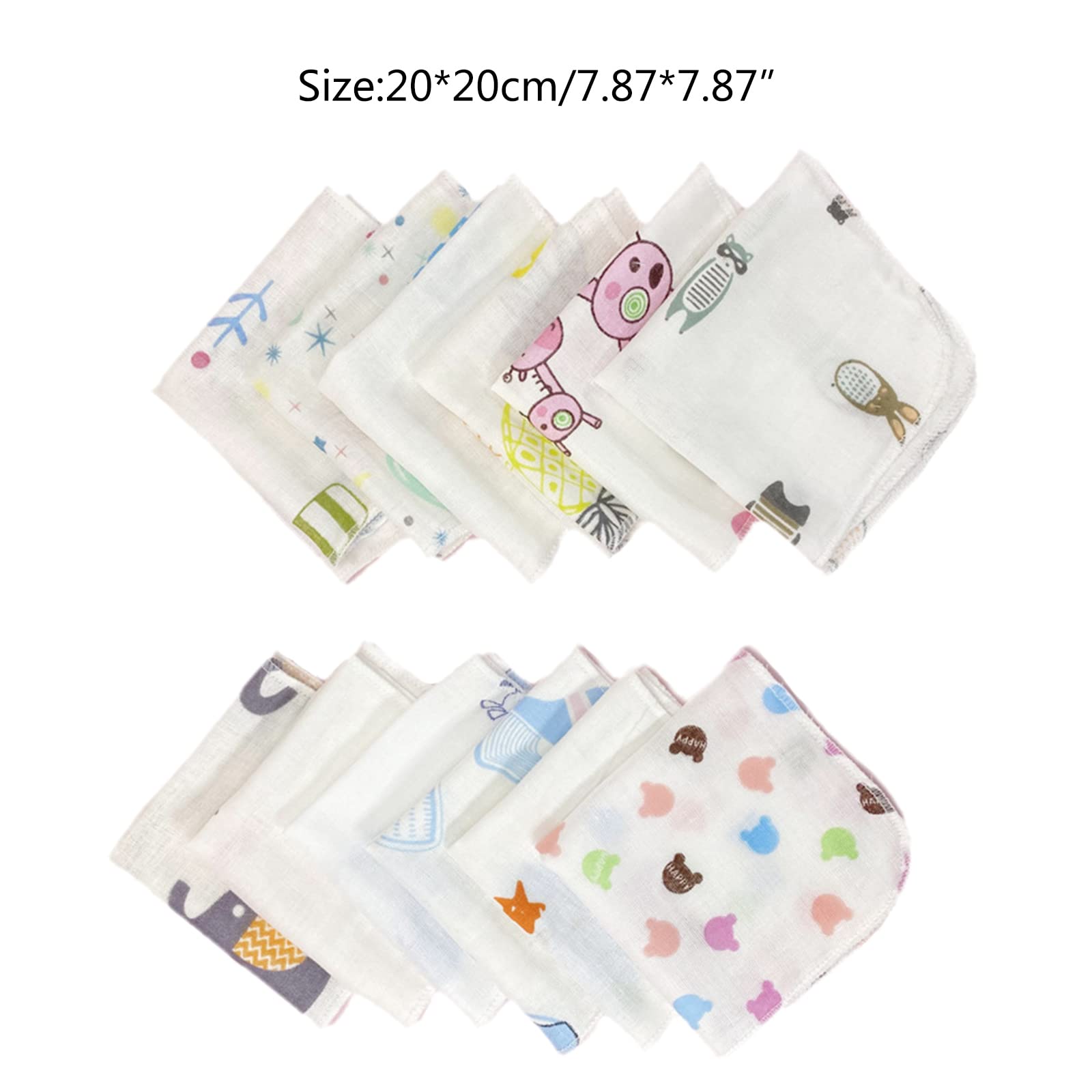 YZYDF washcloths are soft on sensitive skin and easy to wash.