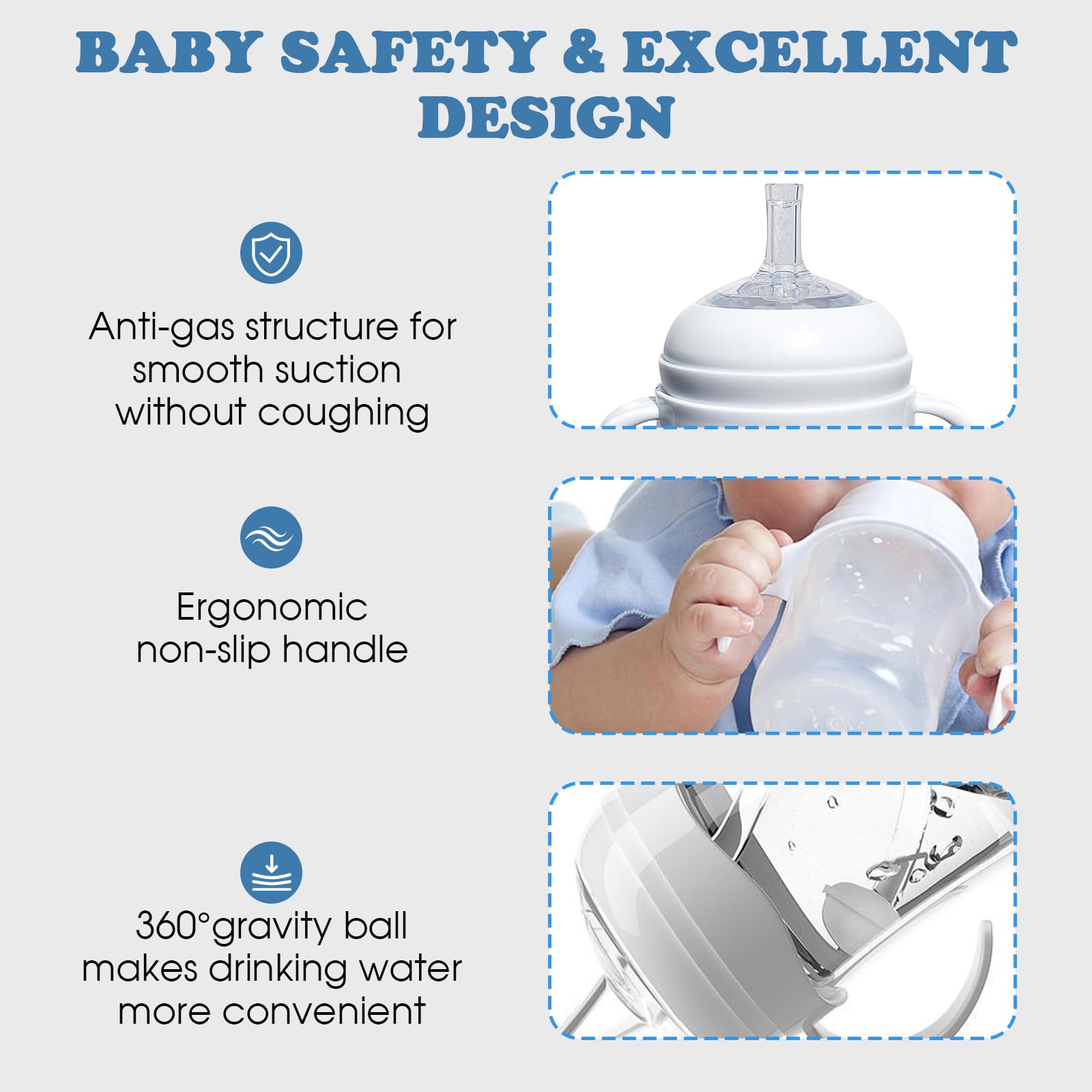 Zafflerva ergonomic-handles support tiny hands learning to grip and self-feed.