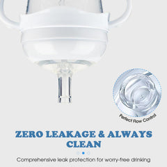 Zafflerva soft-straw-top offers gentle sipping and bite-resistant comfort for babies.