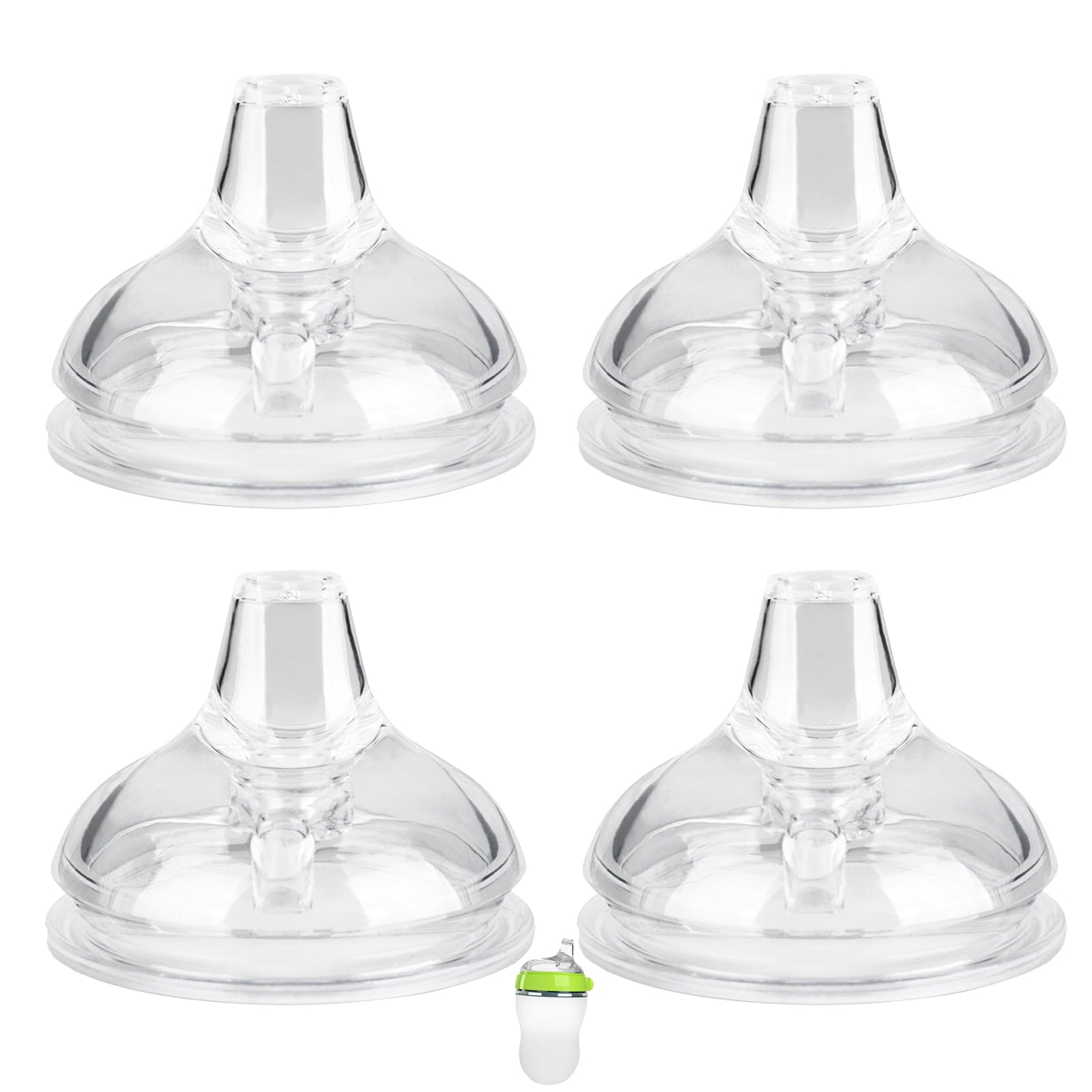 Zafflerva spout nipples for Comotomo bottle compatibility supports smooth transition to a training cup.