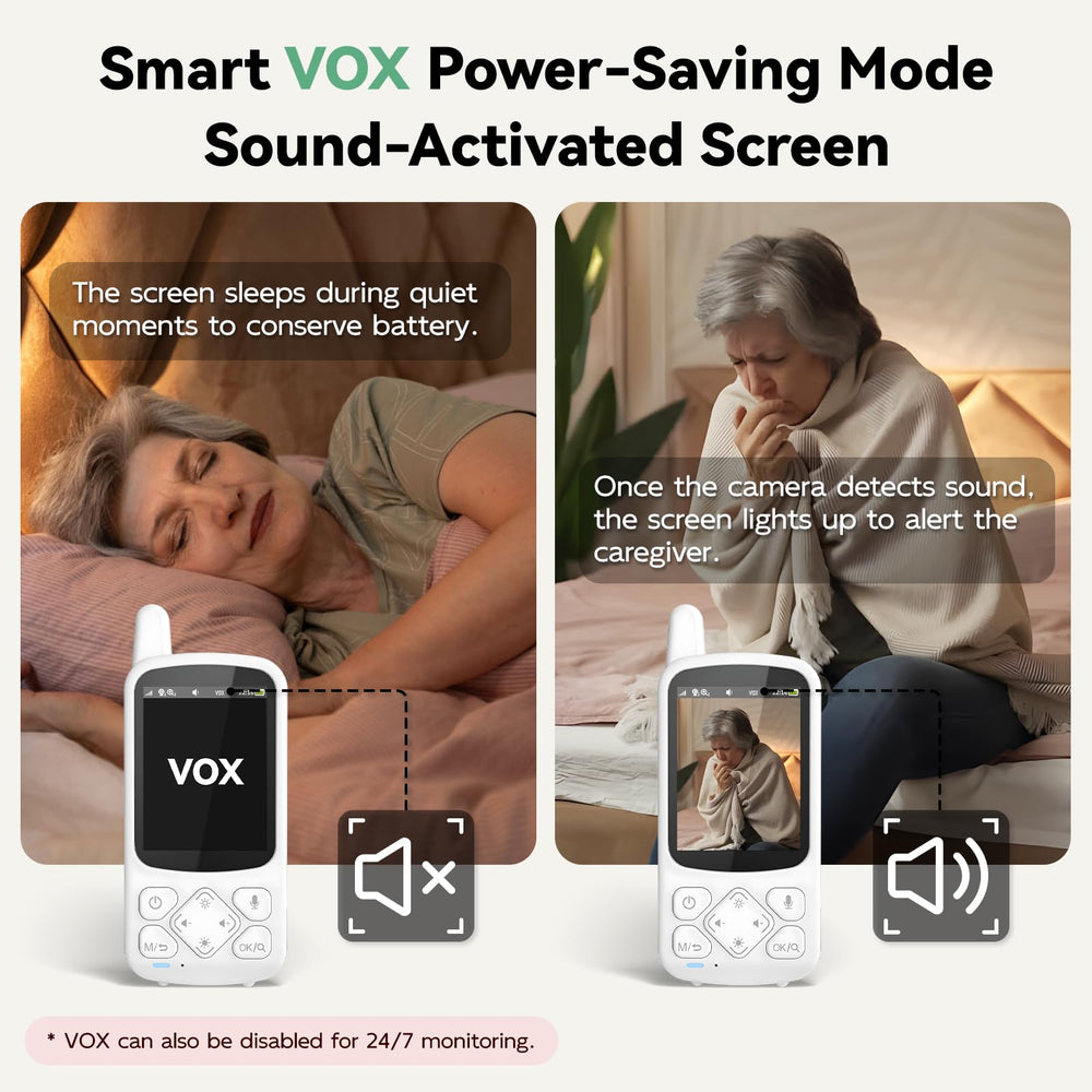 Zaguoroo Infrared Night Vision shows clear view in darkness for peace of mind