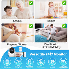Zaguoroo Elderly Monitor remote setup steps for easy installation