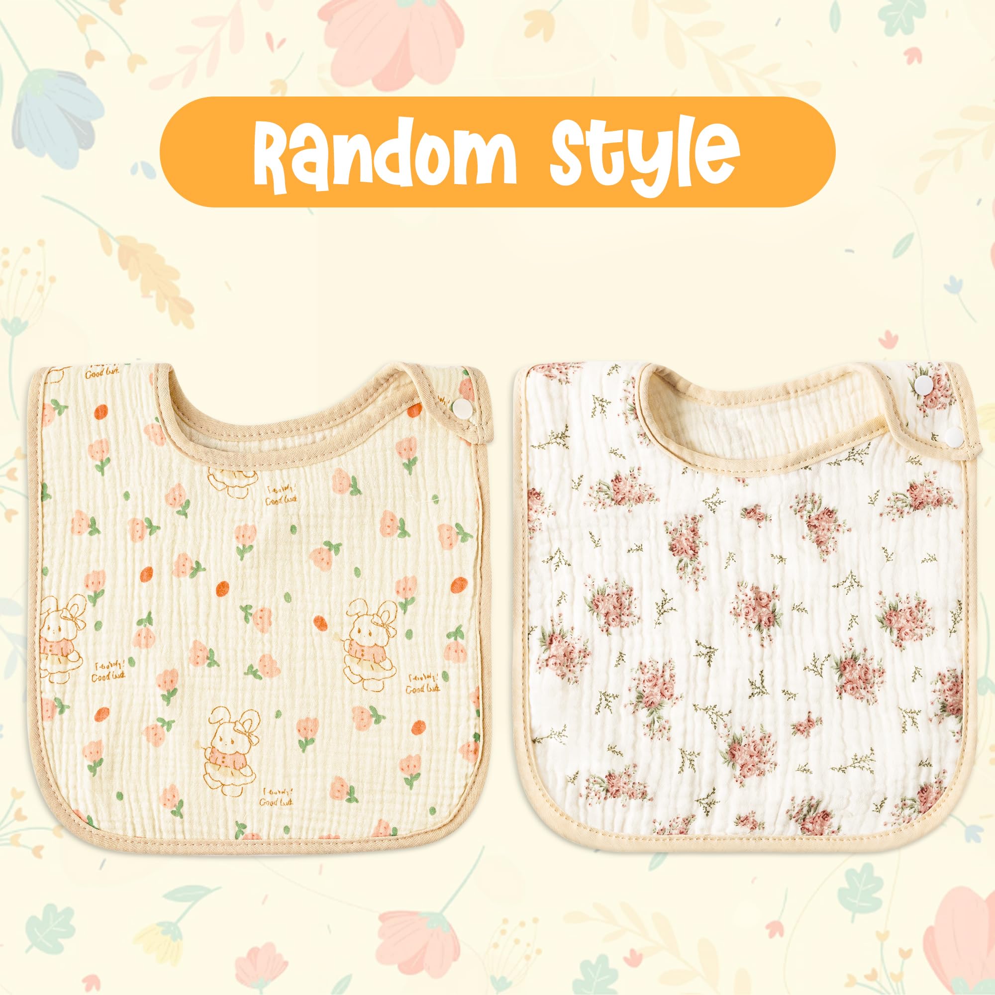 Zainpe baby bib ideal for teething, feeding, and playtime.
