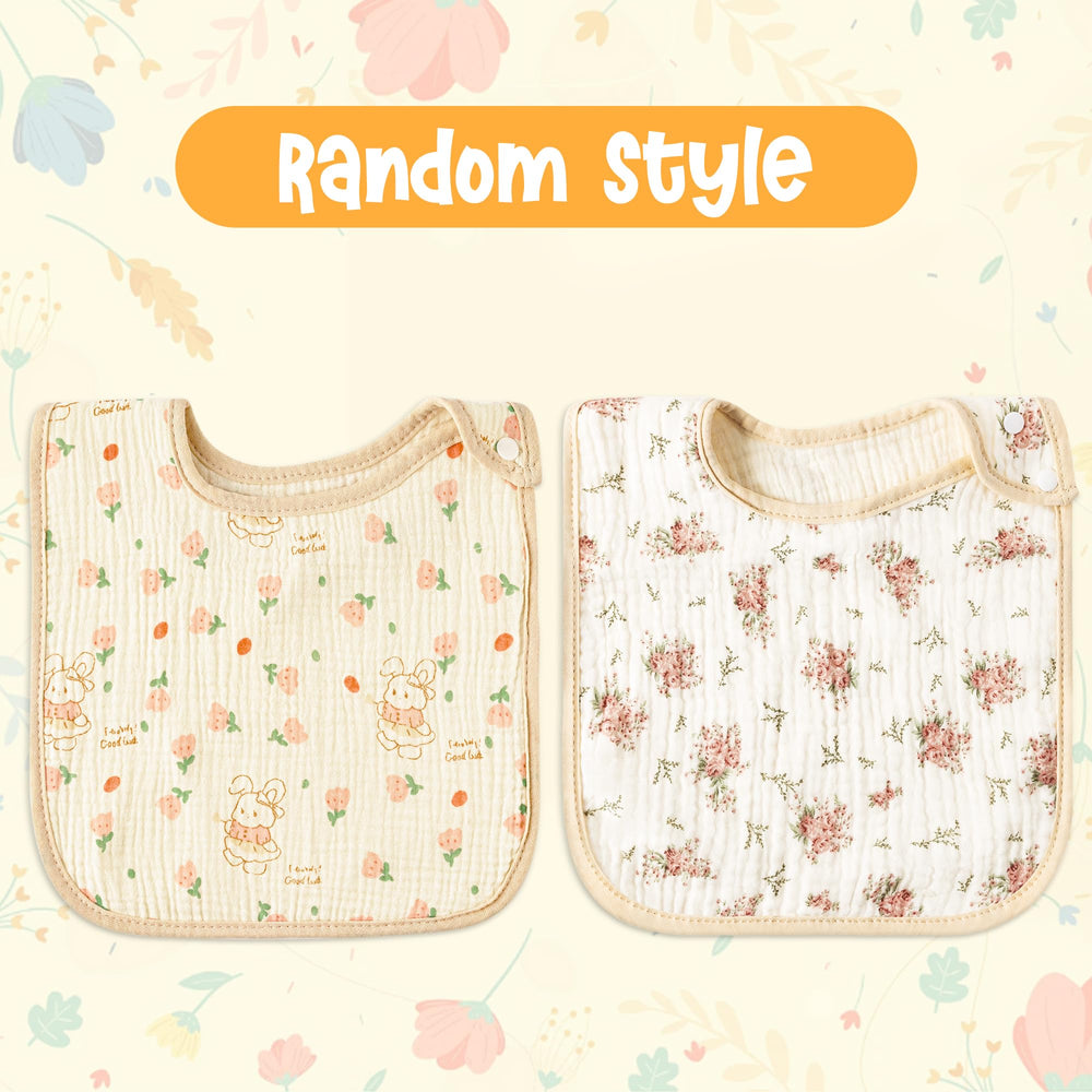 Zainpe baby bib ideal for teething, feeding, and playtime.