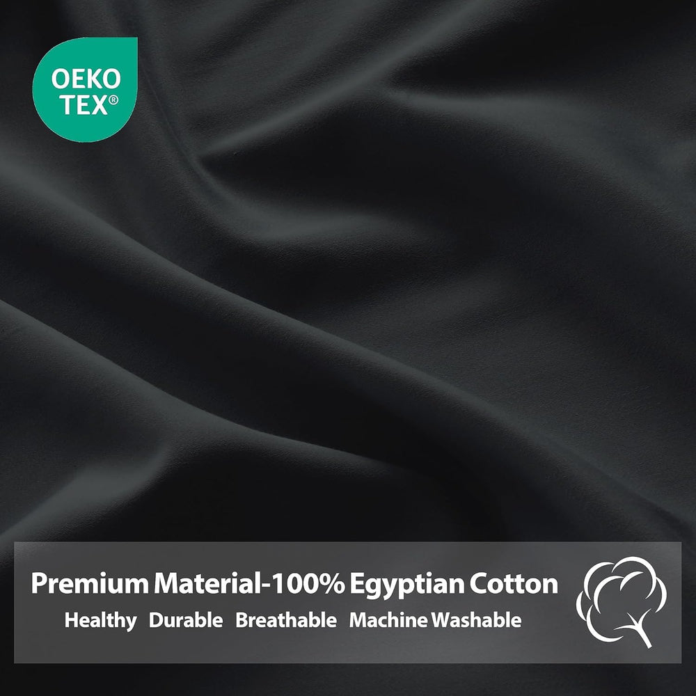Zaizaihome 100% Egyptian cotton fabric emphasizes premium softness