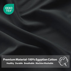 Zaizaihome 100% Egyptian cotton fabric emphasizes premium softness