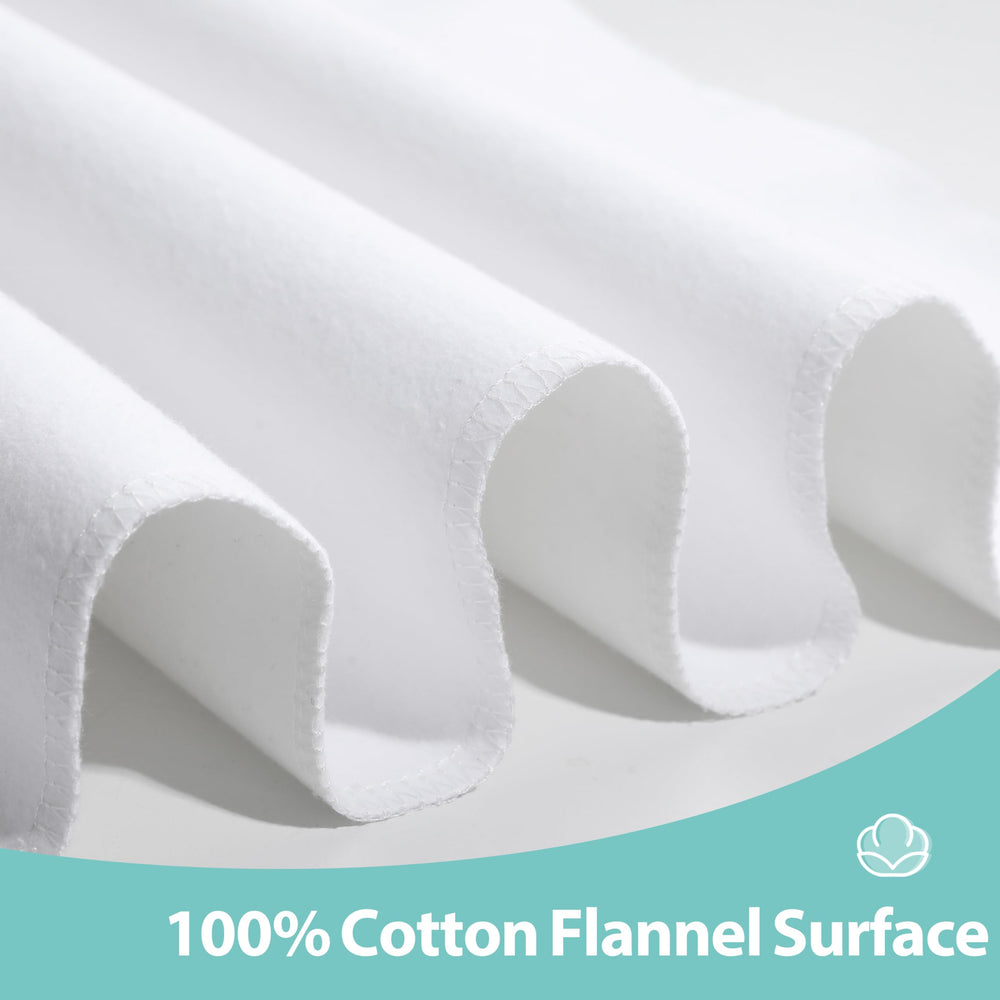 Zaizaihome flannel cotton surface underpad for skin-friendly comfort
