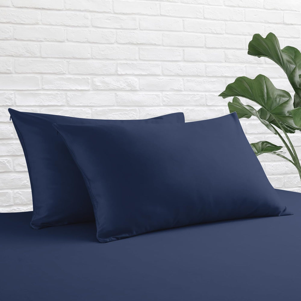 Zaizaihome hypoallergenic pore size 3-4 microns for cleaner pillow interiors.