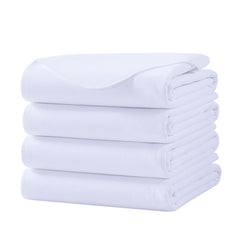 Zaizaihome washable underpads 34x72 4-pack on a bed setup for protection and softness