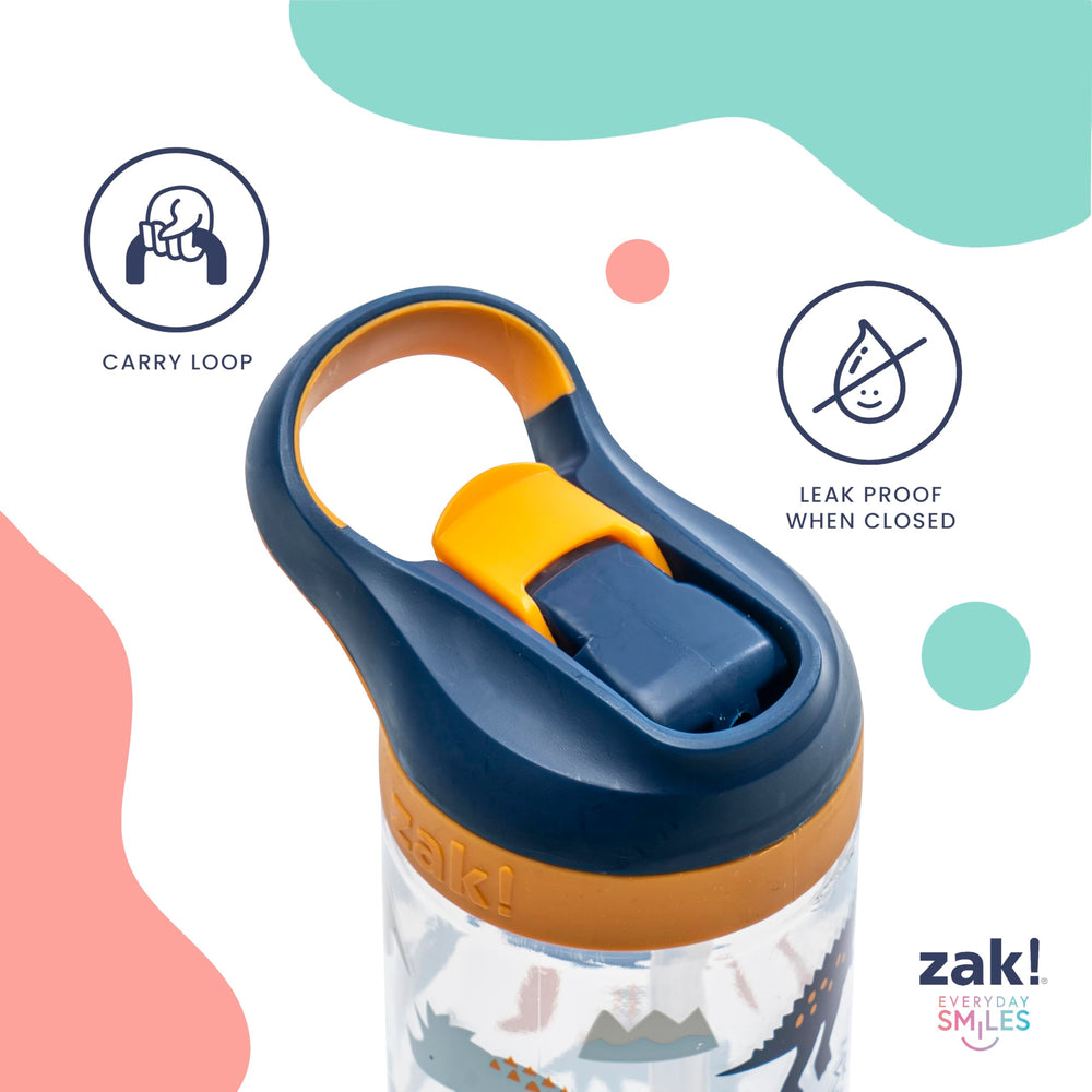 Zak Designs Bluey Atlantic 16oz bottle featuring two unique designs for kids.