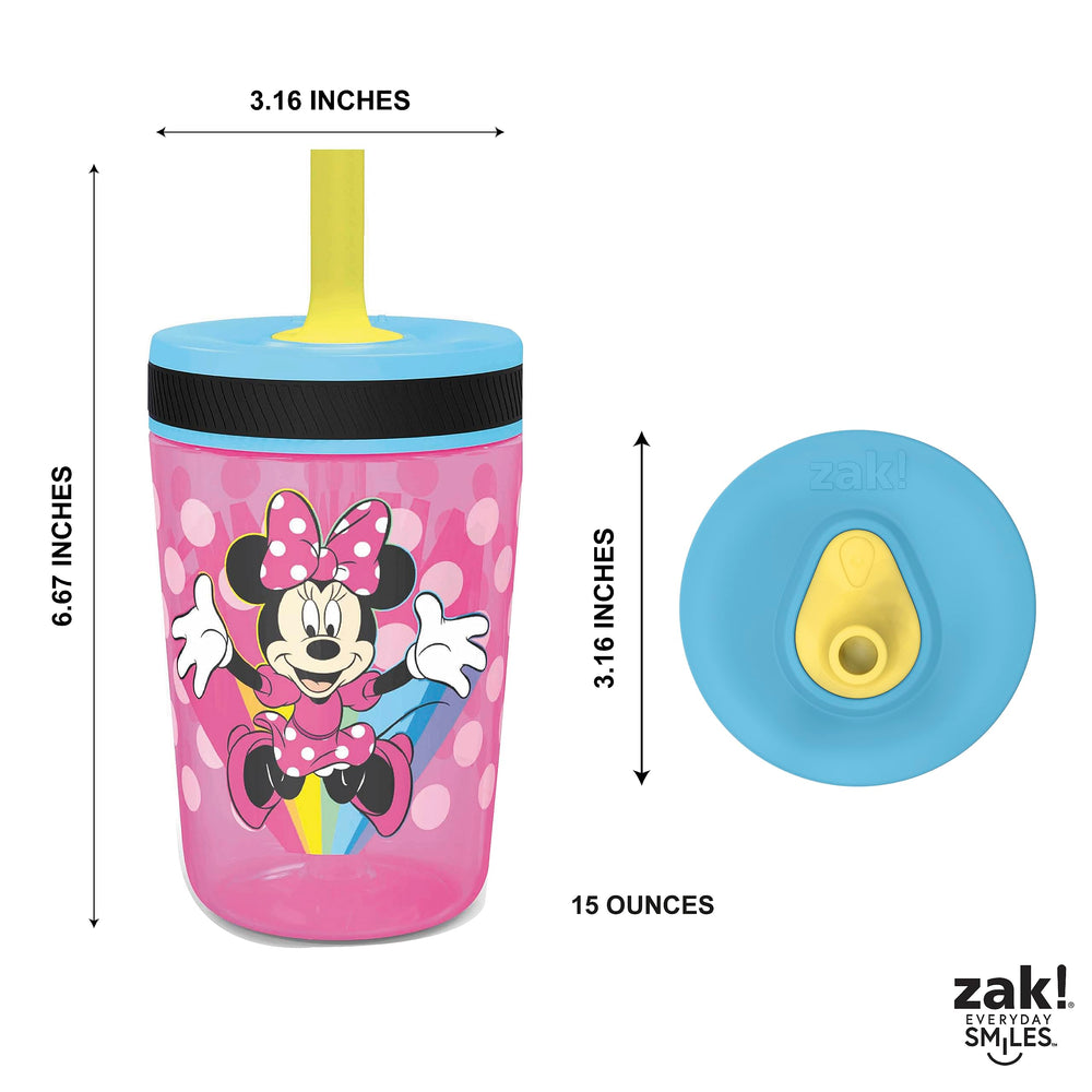 Zak Designs Kelso tumbler is top-rack dishwasher safe for easy cleaning.