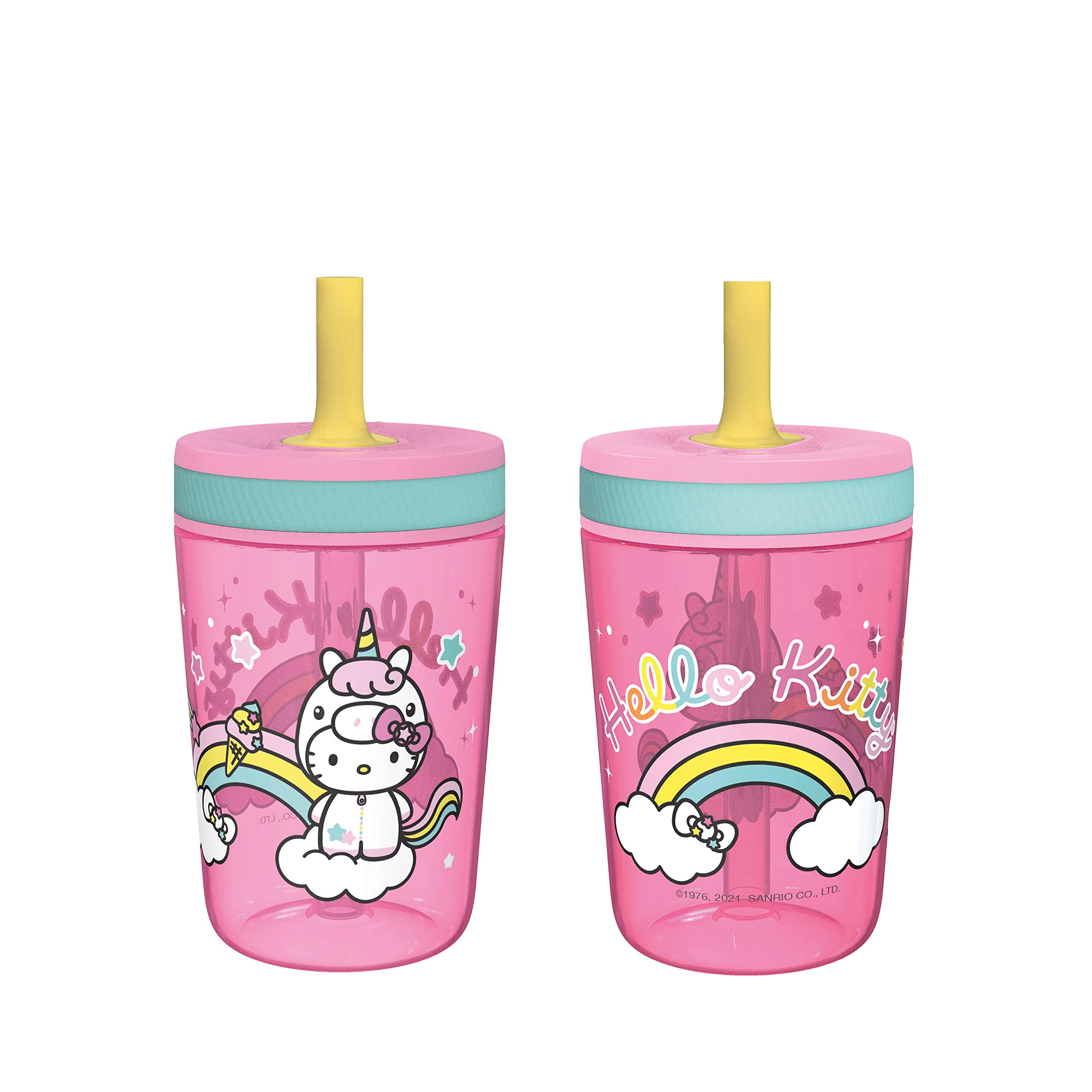 Zak Designs Hello Kitty Kelso tumbler set two-pack for kids on the go