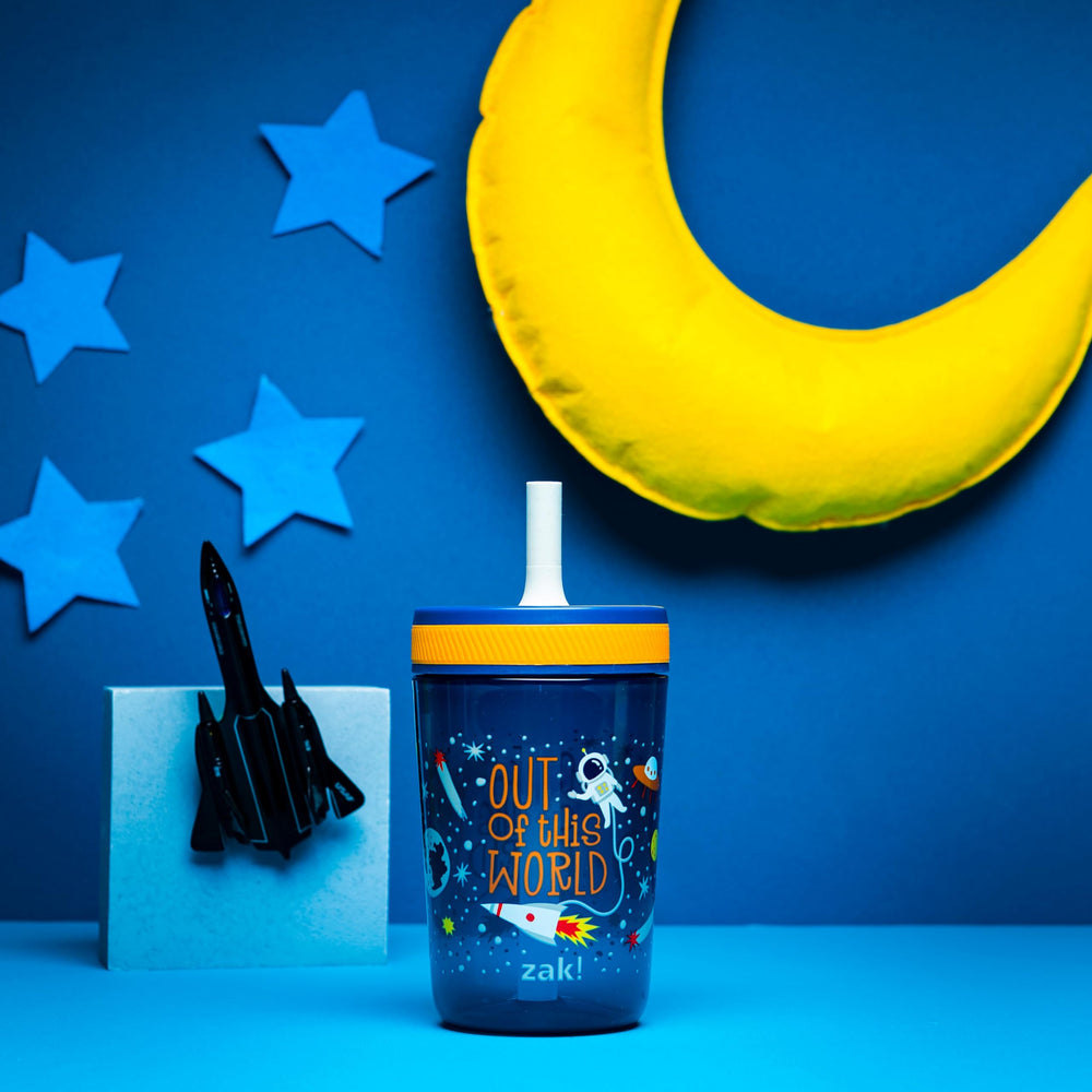 Zak Designs Kelso 15oz tumbler is dishwasher-safe for easy cleanup