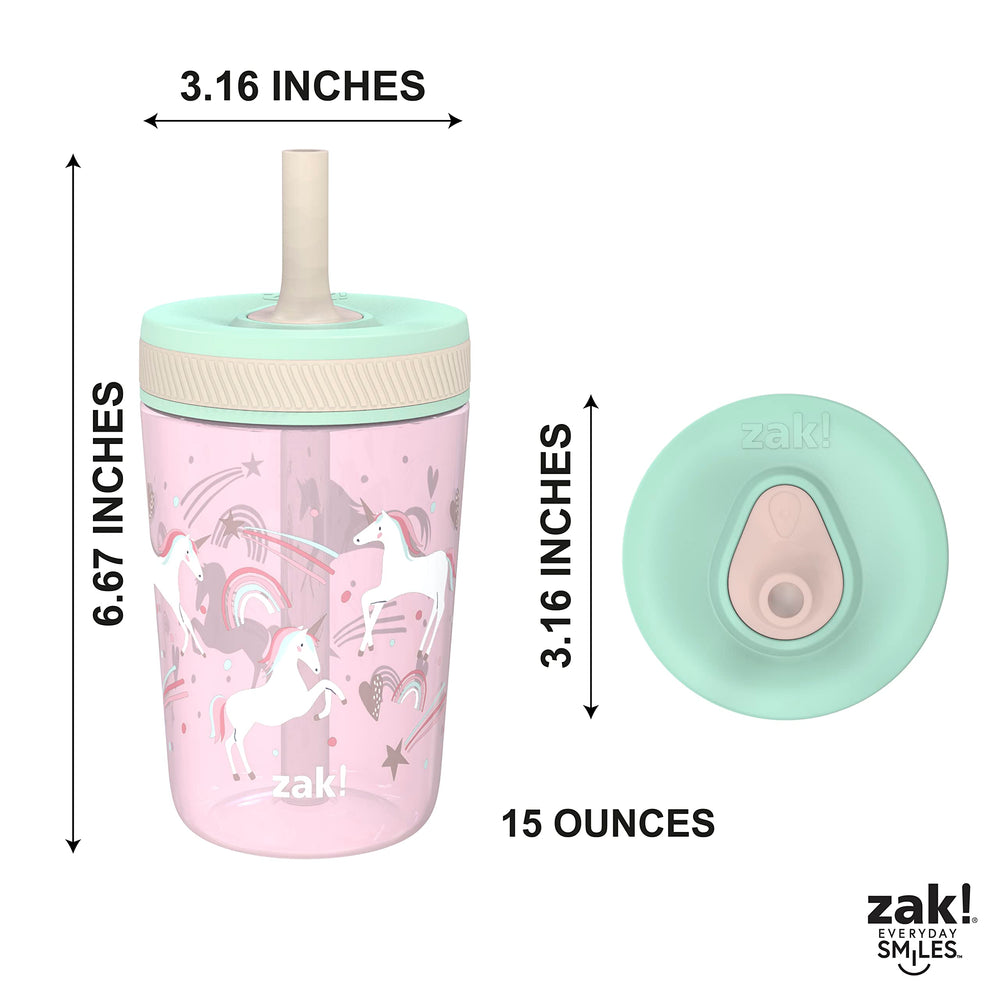 Zak Designs Kelso easy-cleaning design that simplifies after-meal routines.