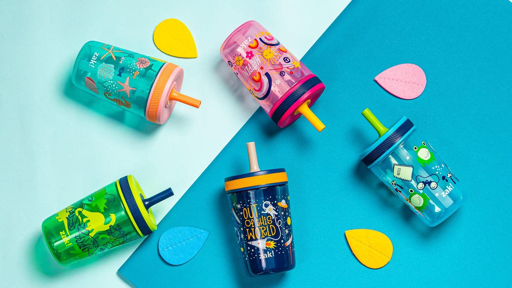 Reusable bundle for kids with Zak Kelso tumbler set