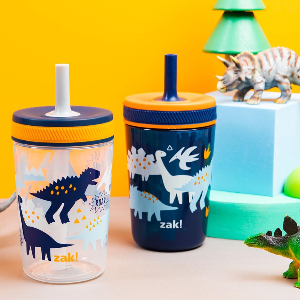 Zak Designs Kelso 15-ounce capacity for kid-sized drinks at home or away.
