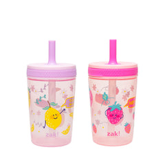 Zak Designs Kelso leak-proof toddler cups prevent spills during travel.