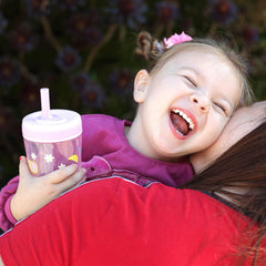 Zak Designs Kelso two-pack in Sweet Berry and Lemon Zest ideal for on-the-go.