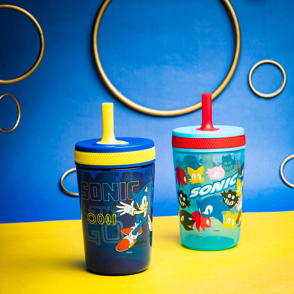 Zak Designs Sonic toddler cup makes daily routine both fun and practical.