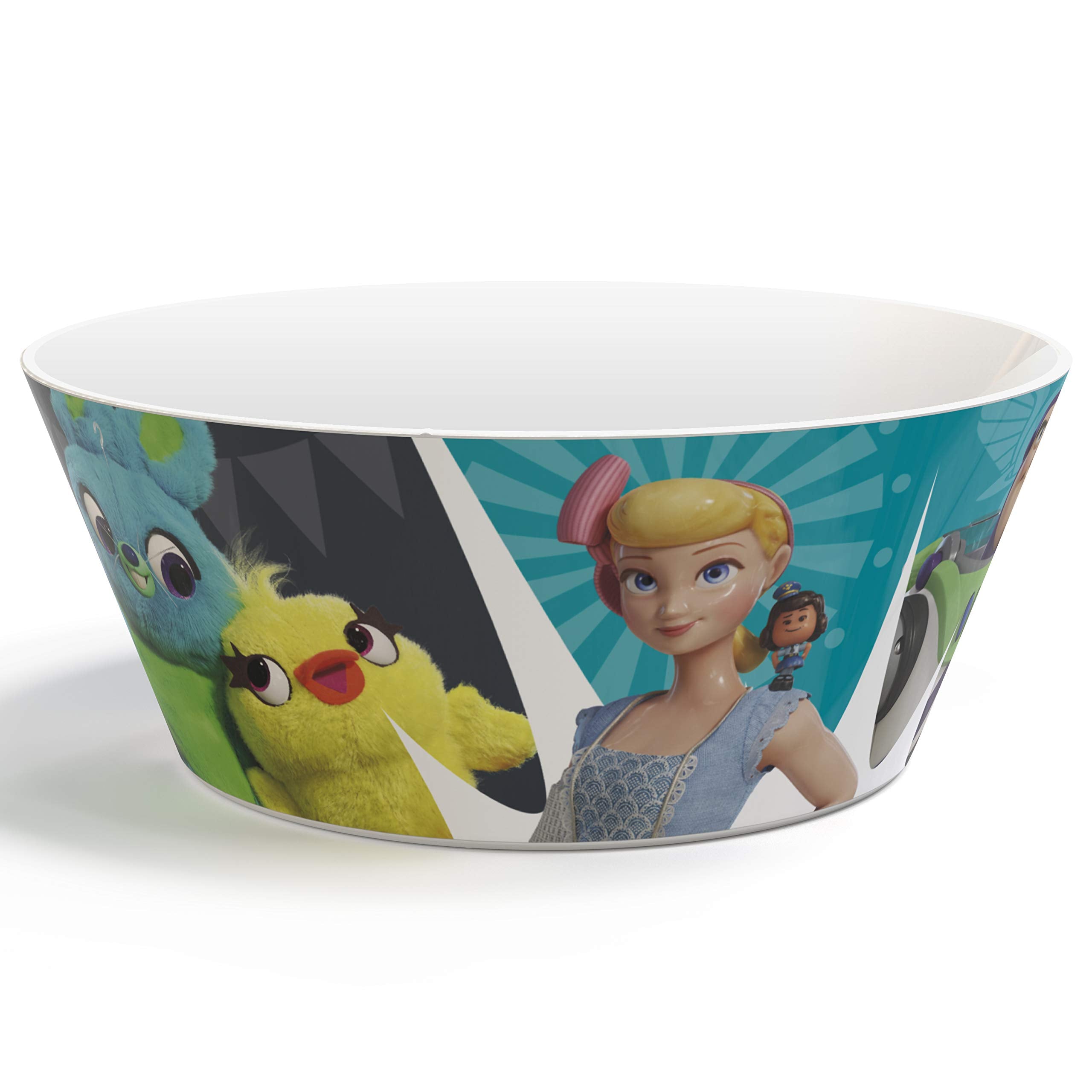 Zak Designs Toy Story 4 fork, kid-friendly flatware with stainless steel tips.