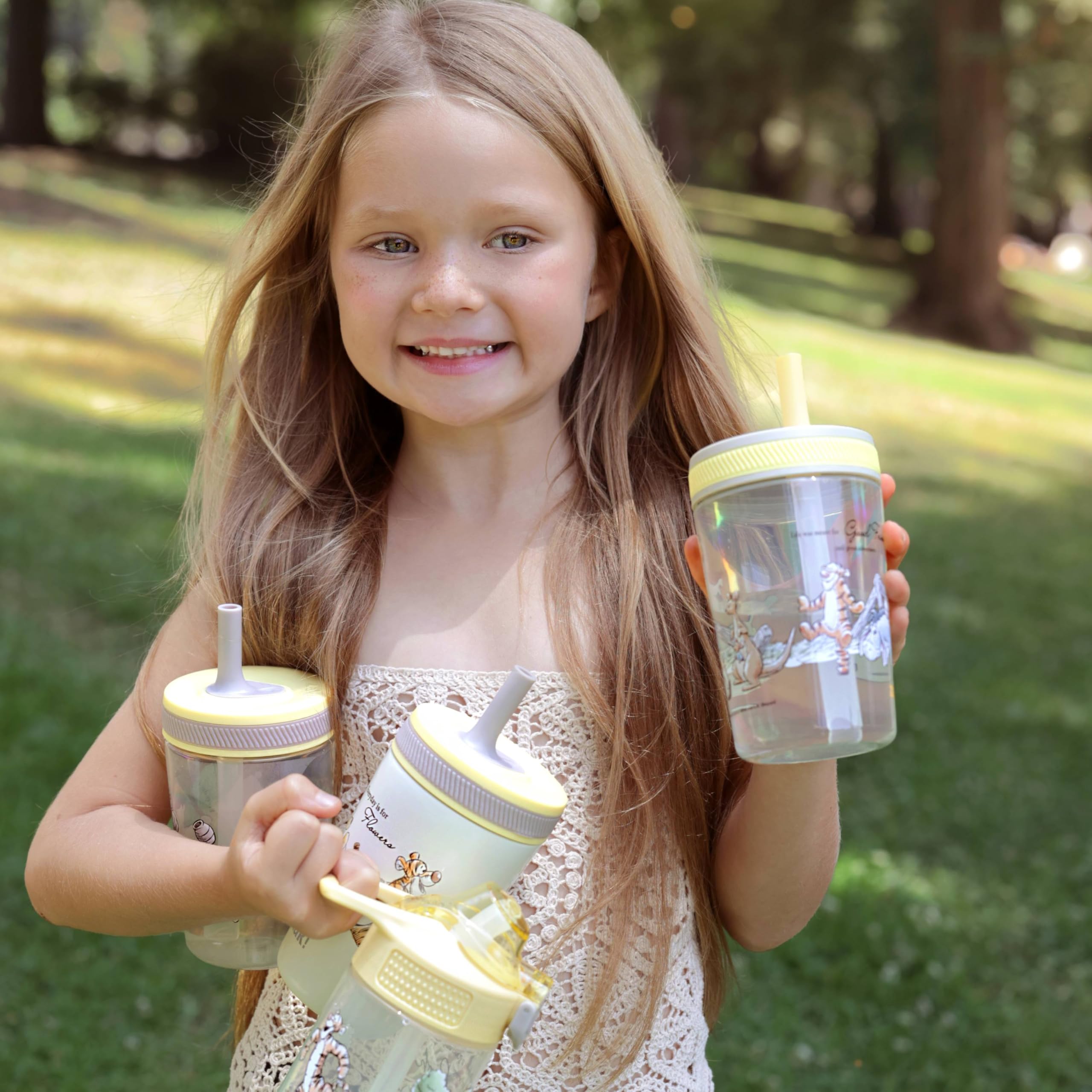Zak Designs Winnie the Pooh Kelso cups make a thoughtful gift for families.