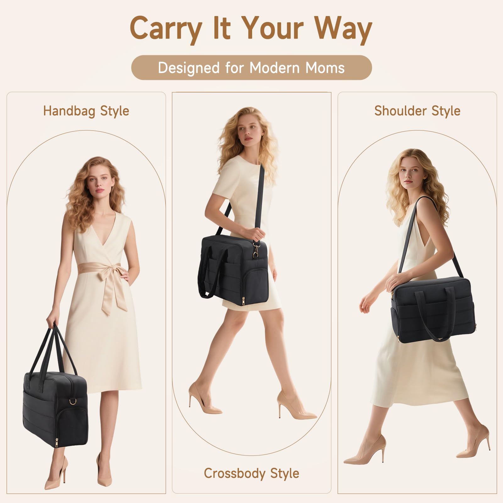Zalirium versatile tote suitable for work and travel