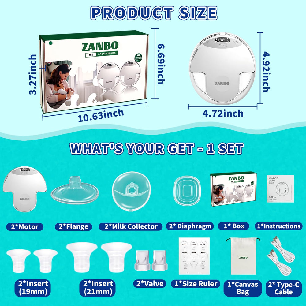 ZANBO M1 dual-frequency massage mode supports natural let-down.