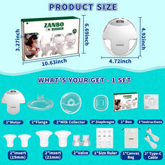 ZANBO M1 dual-frequency massage mode supports natural let-down.