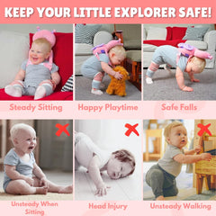 Zanith head protector soft fabric is machine-washable for easy cleaning