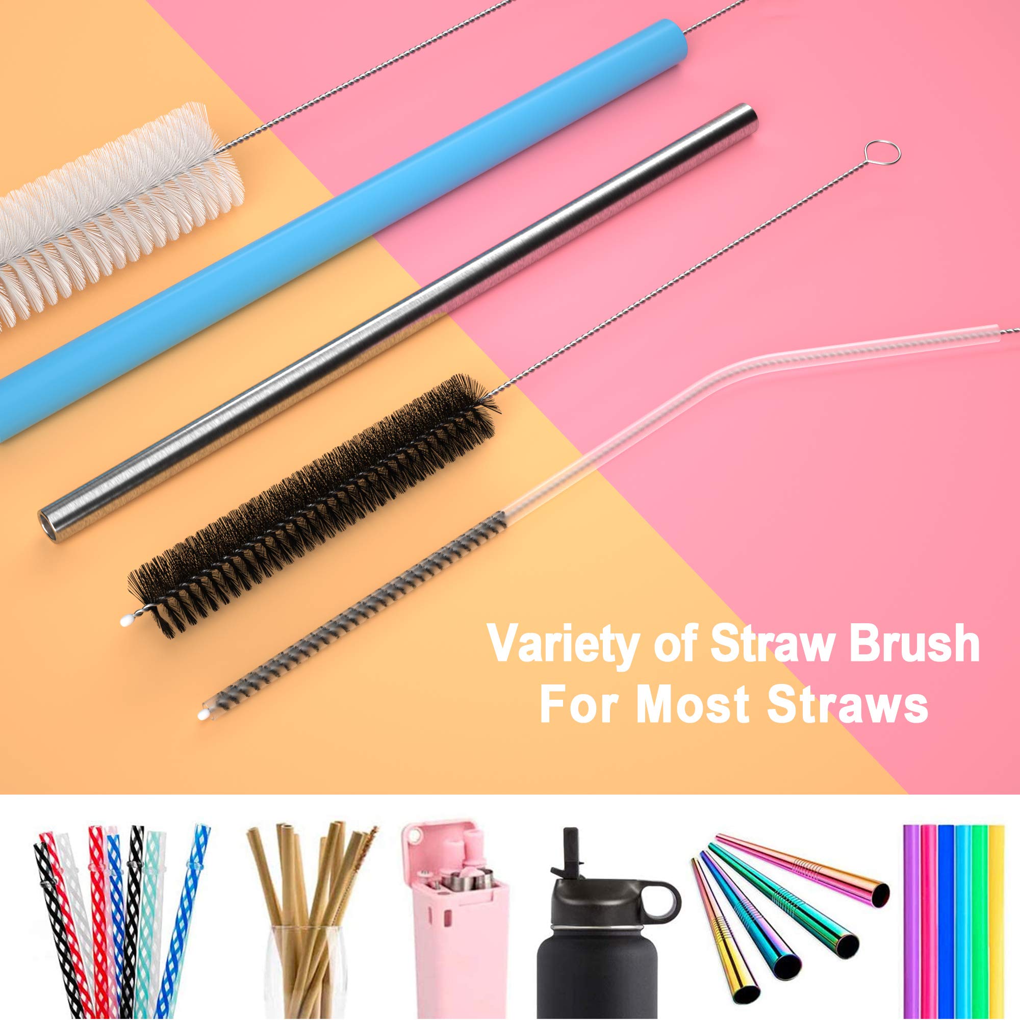 Zannaki pipe cleaner brush kit for tubes and small pipes.