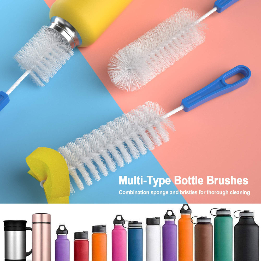 Zannaki straw brush designed to reach reusable straws safely.