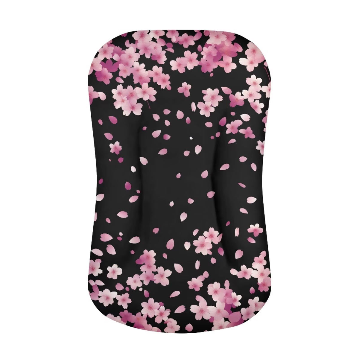 Zanxiantu Cherry Blossom Lounger Cover shows soft floral pattern for soothing newborn lounging.