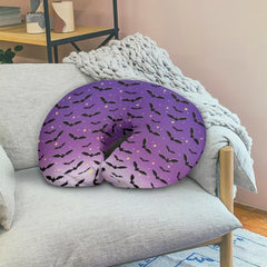 Zanxiantu nursing pillow cover back view, gentle skin-friendly material suitable for baby to rest