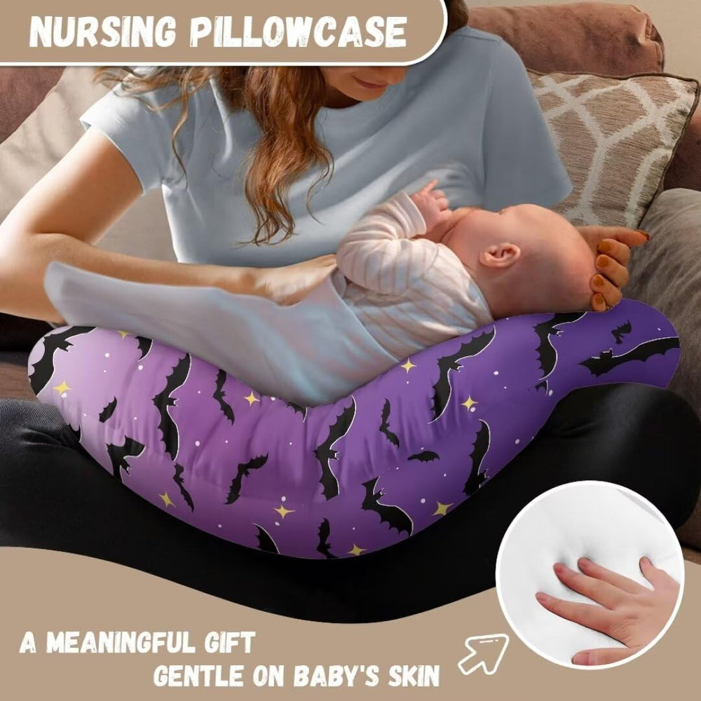 Zanxiantu bat boys pillow cover zipper detail, hidden zipper protects baby's skin