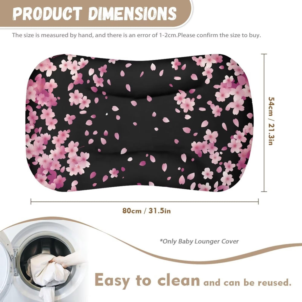 Zanxiantu cherry blossom cover adds nursery charm to baby care routine.