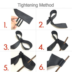 ZARPMA 2 point strap compatible with strollers and highchairs with tie rods.