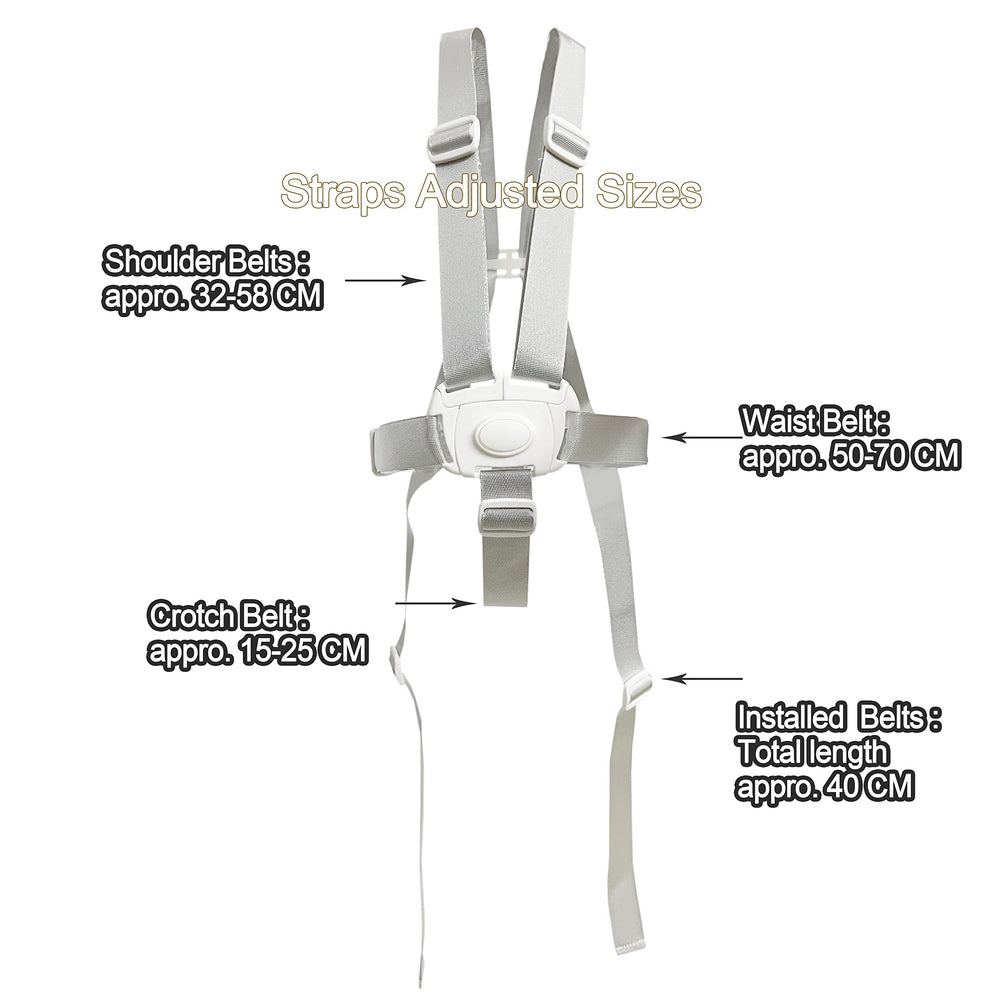 ZARPMA universal harness fits Tripp Trapp and Stokke chairs